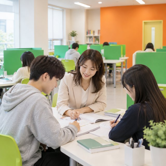 부발읍 국어·영어·수학학원 - 부발점 1:1 학습코칭 수업 모습